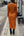 Aoyama x Copenhagen Orange Printed Dress